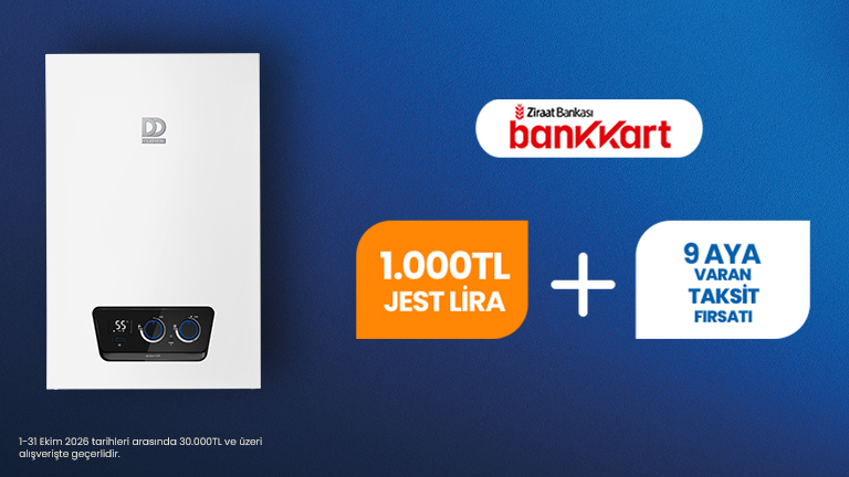 Ziraat Bankası ile DemirDöküm’de 1000TL Jest Lira kazanma fırsatı!