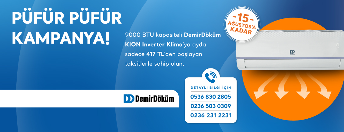 Manisa DemirDöküm Klima Kampanyası