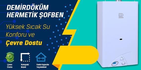 Tekirdağ Çerkezköy DemirDöküm Hermetik Şofben Değişim Kampanyası