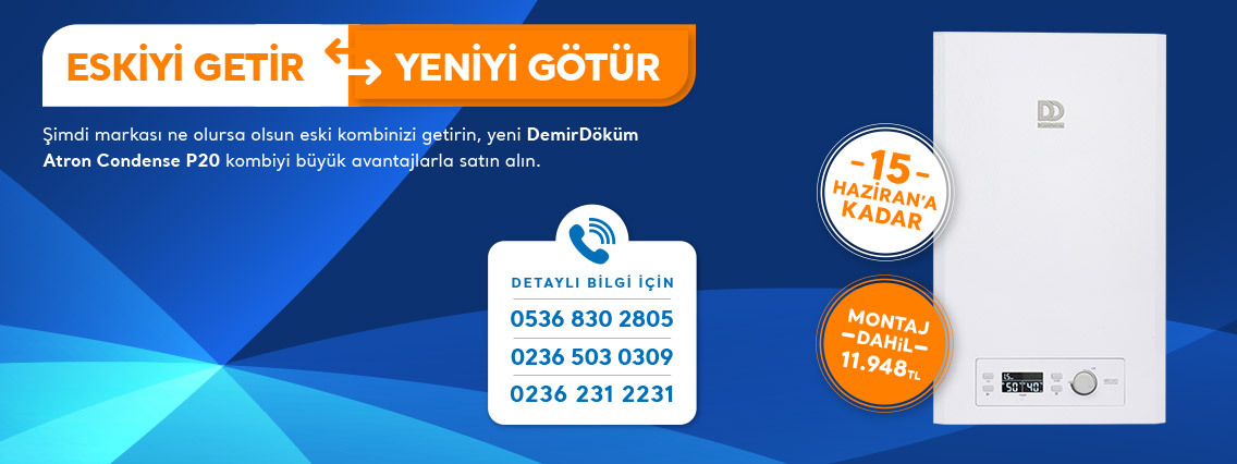 Manisa DemirDöküm Yoğuşmalı Kombi Kampanyası